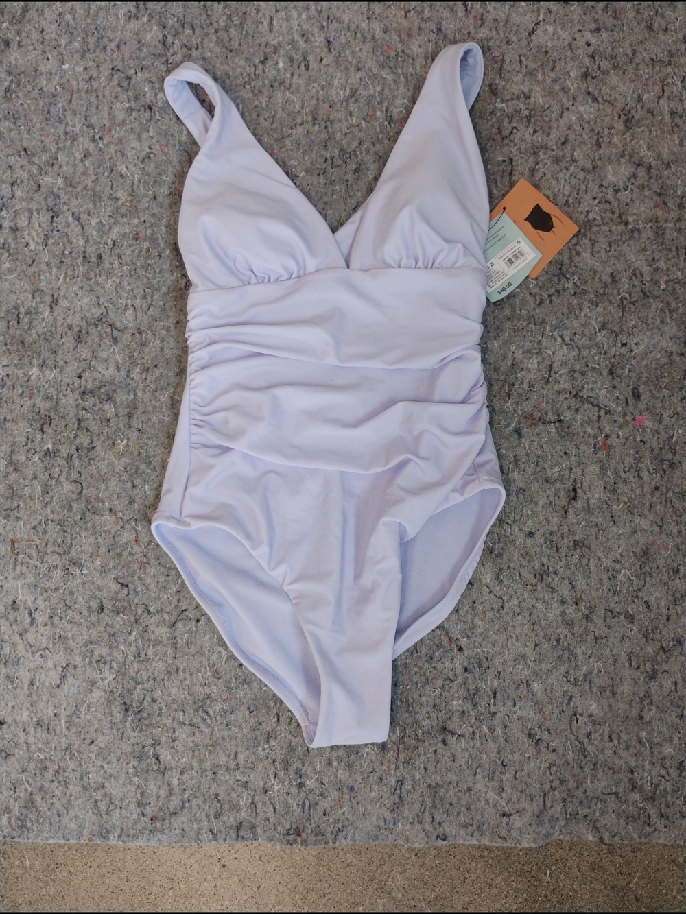 Shade & Shore Lavender One-Piece Swimsuit